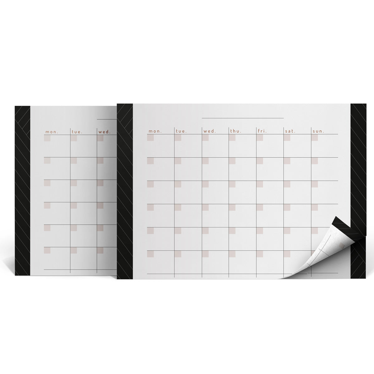 Bloco Planner Mensal A4 - Linha Noir