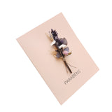 Cartões Romantic - Com Buquês de Flores Secas