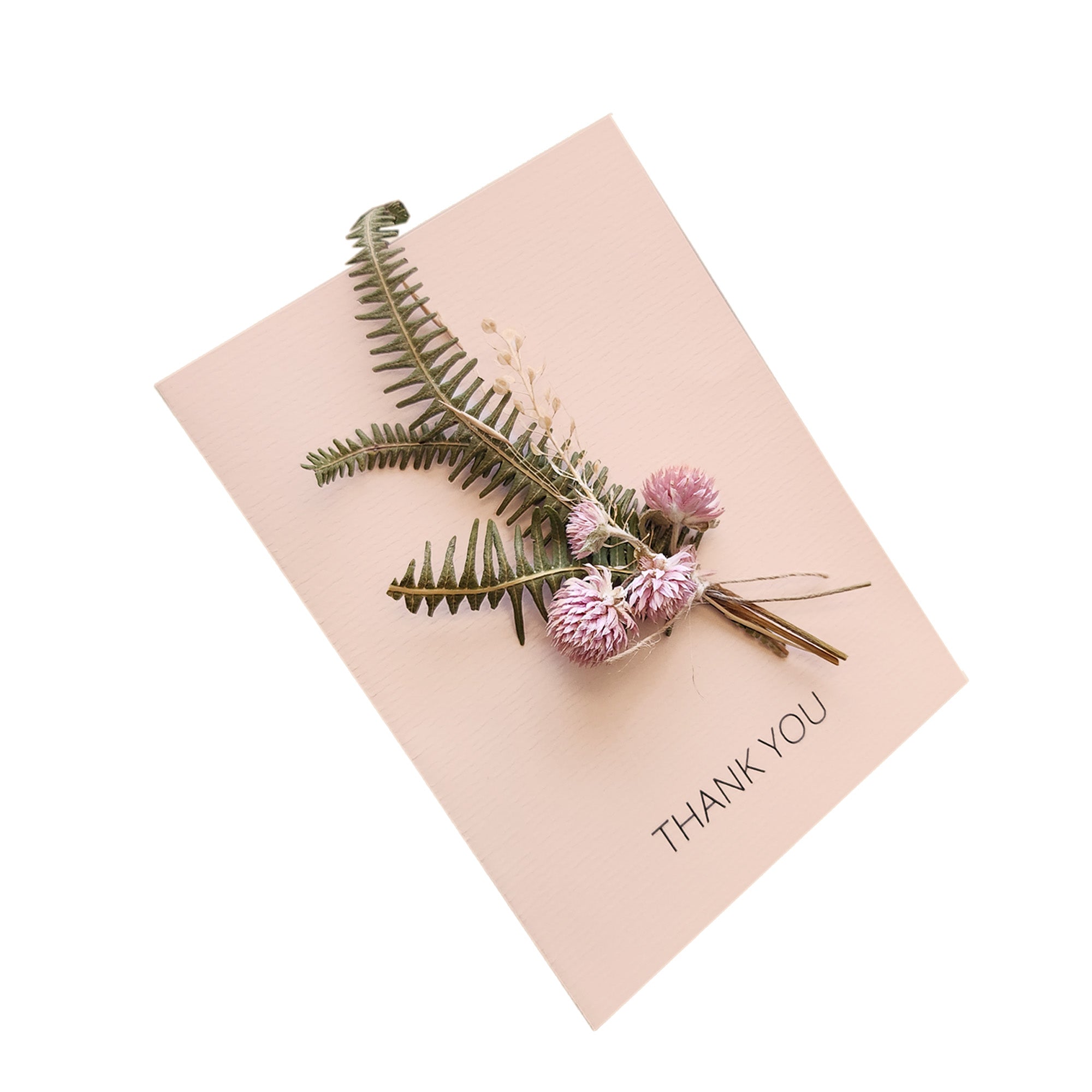 Cartões Romantic - Com Buquês de Flores Secas