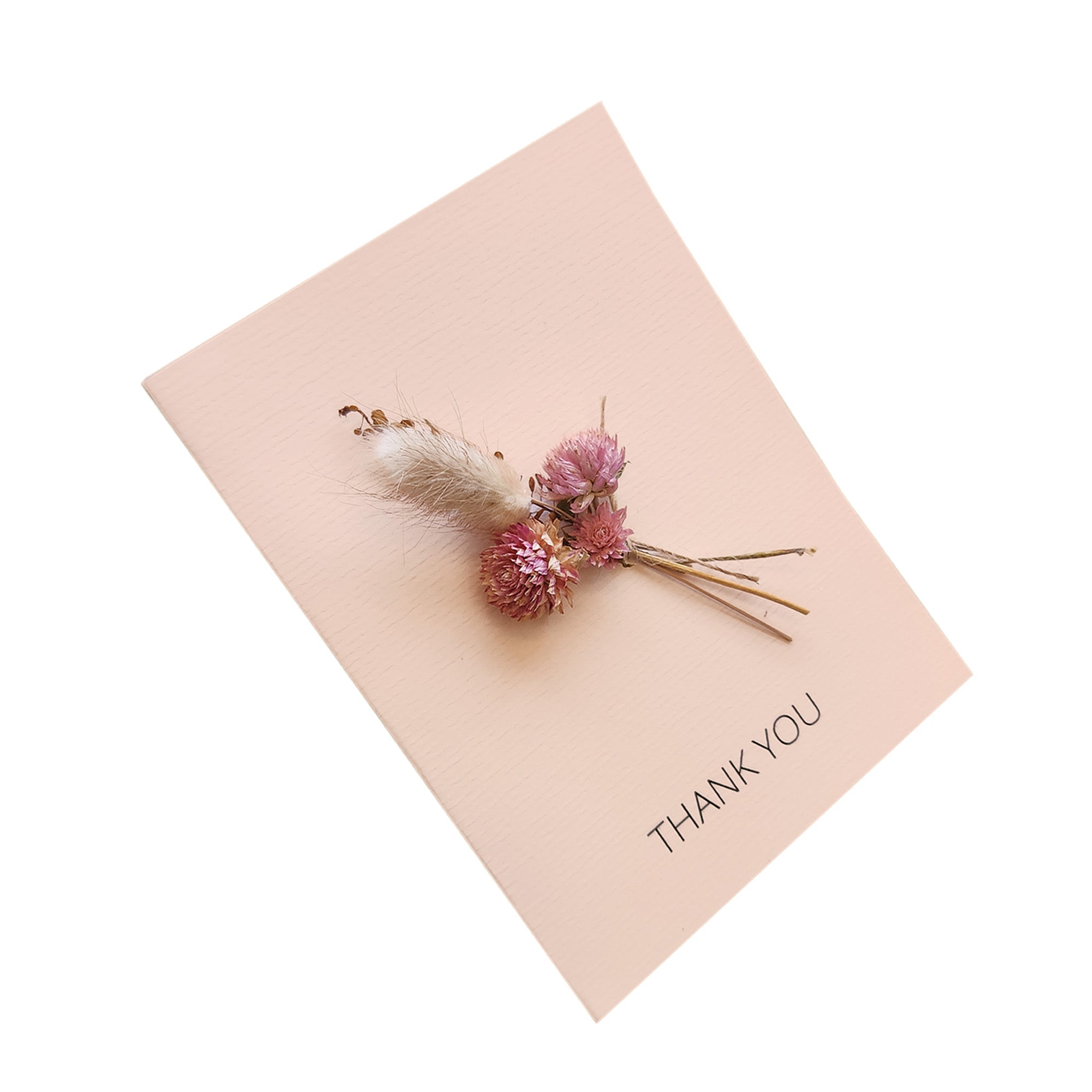 Cartões Romantic - Com Buquês de Flores Secas