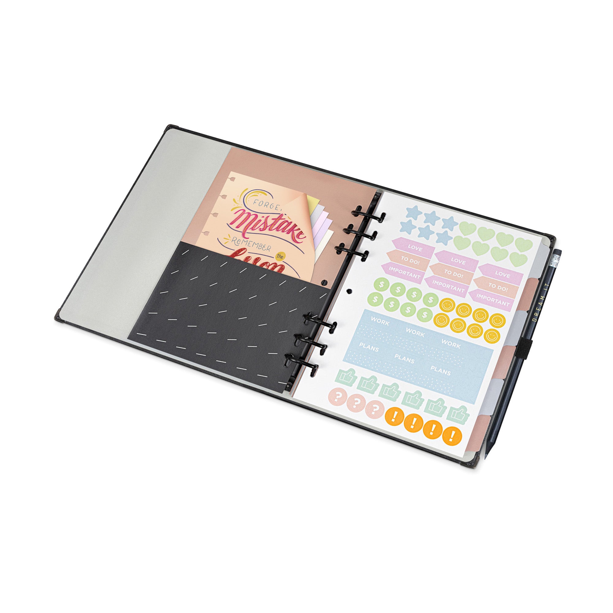 Planner Fichário Traço A5 – Linha Noir