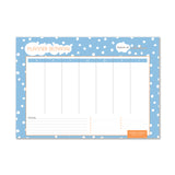 Bloco Planner Semanal Poa Branco – 1 Ano