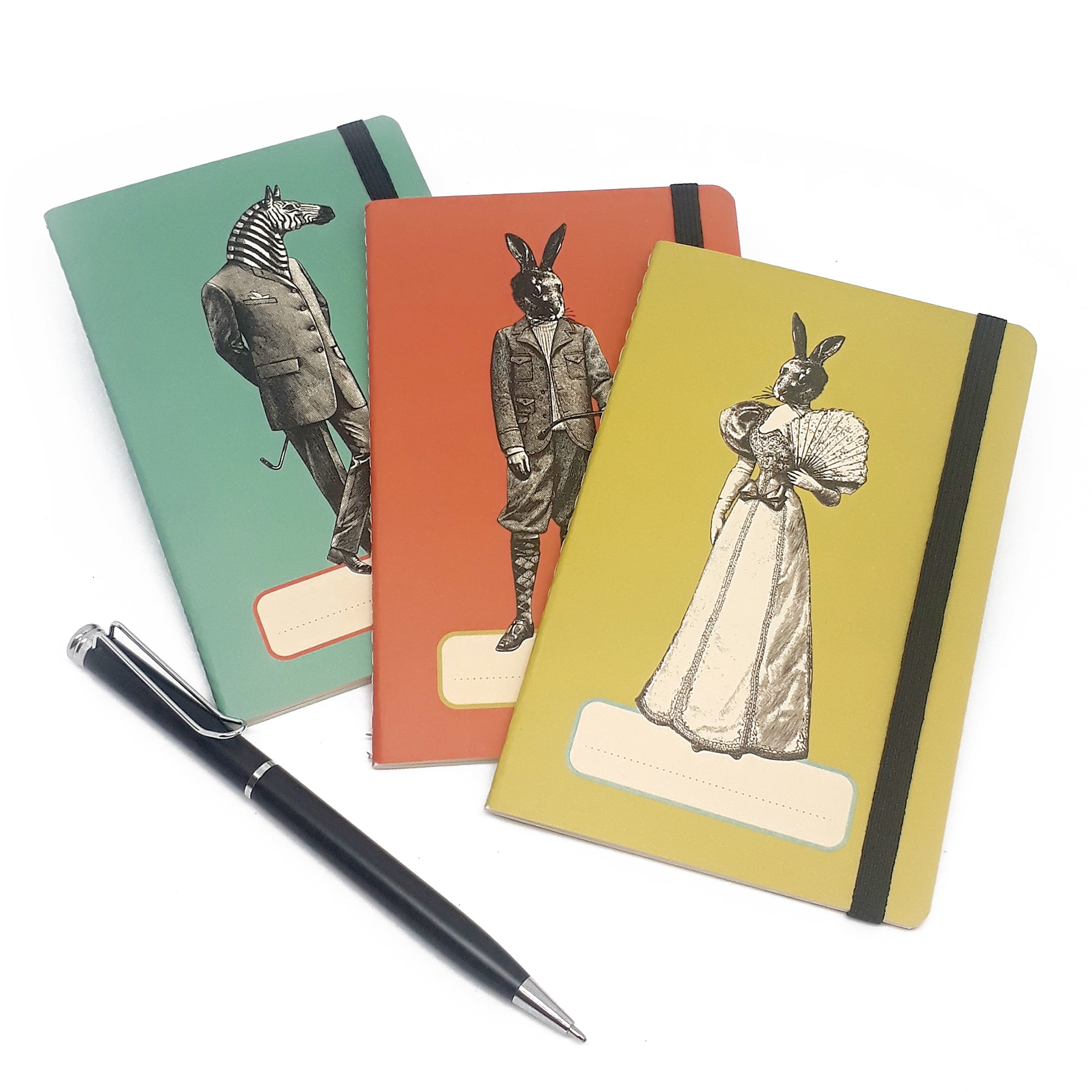 Cadernos Trio Animais Raros – Costura Especial