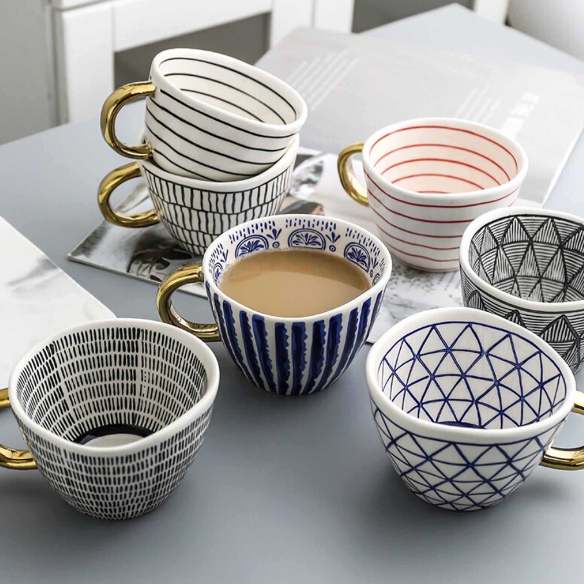 Caneca cerâmica artesanal