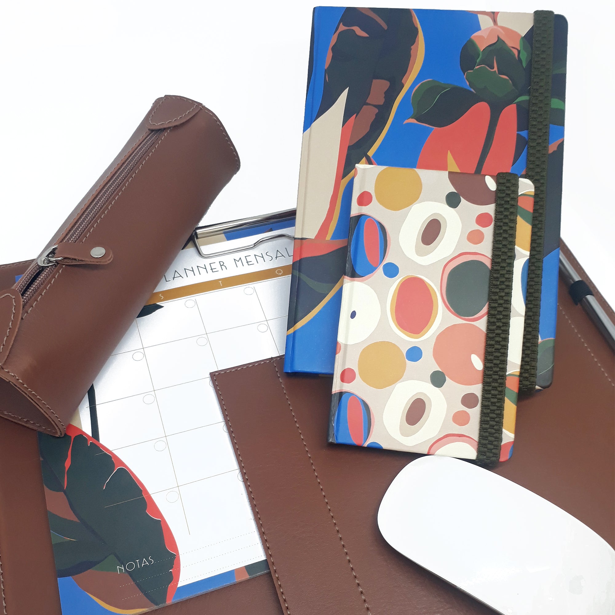 Caderno Sketchbook – Floral Paris