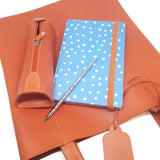 Caderno Sketchbook – Poa Branco