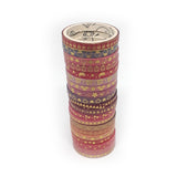 Washi Tapes Slim – Linha Gold