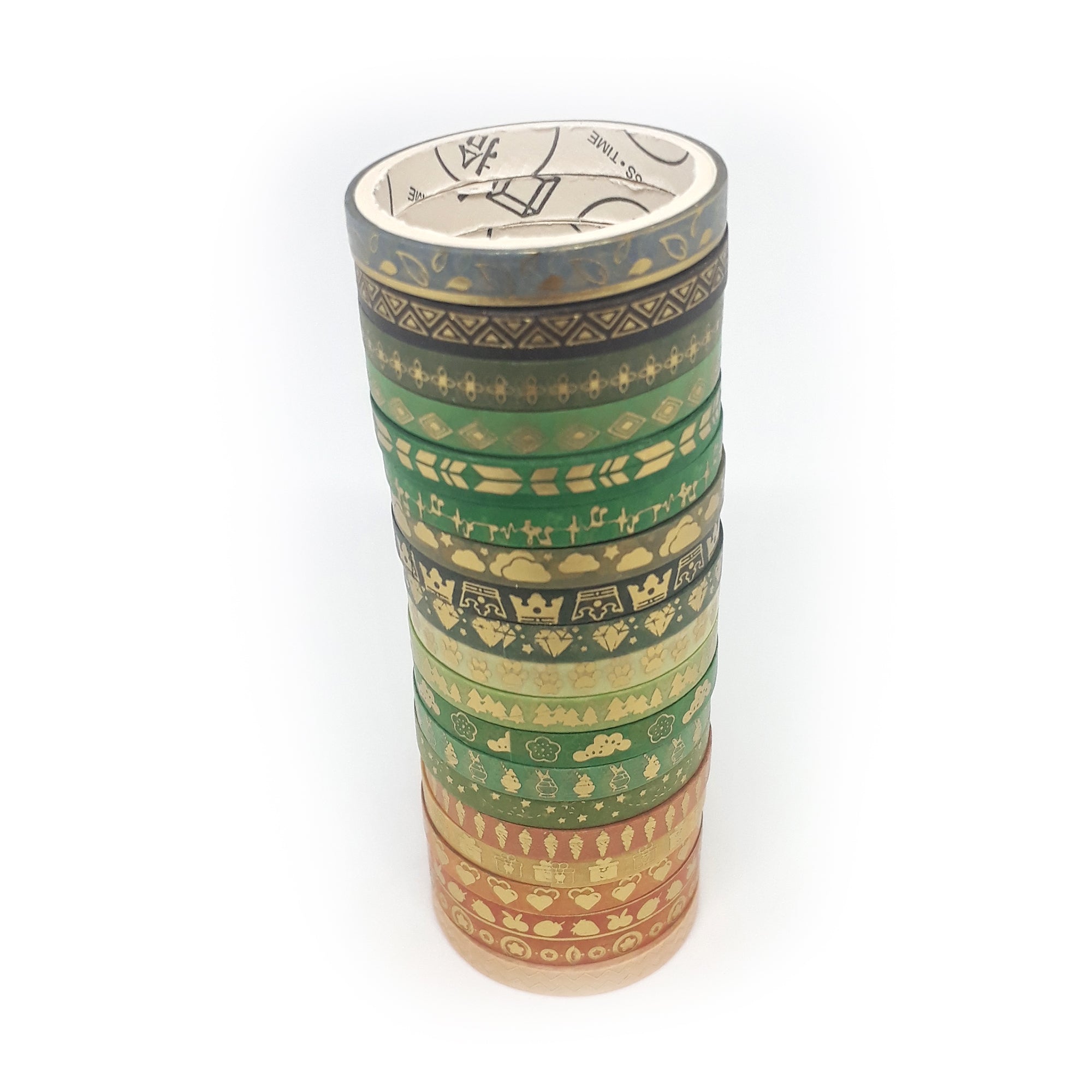 Washi Tapes Slim – Linha Gold