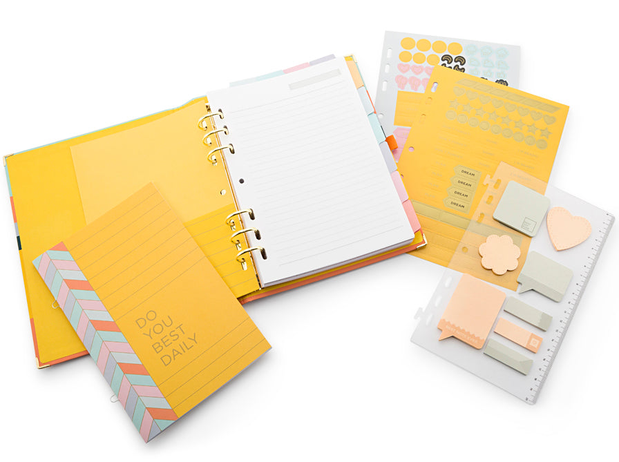 Planner Fichário Gold A5 - Linha Allegro
