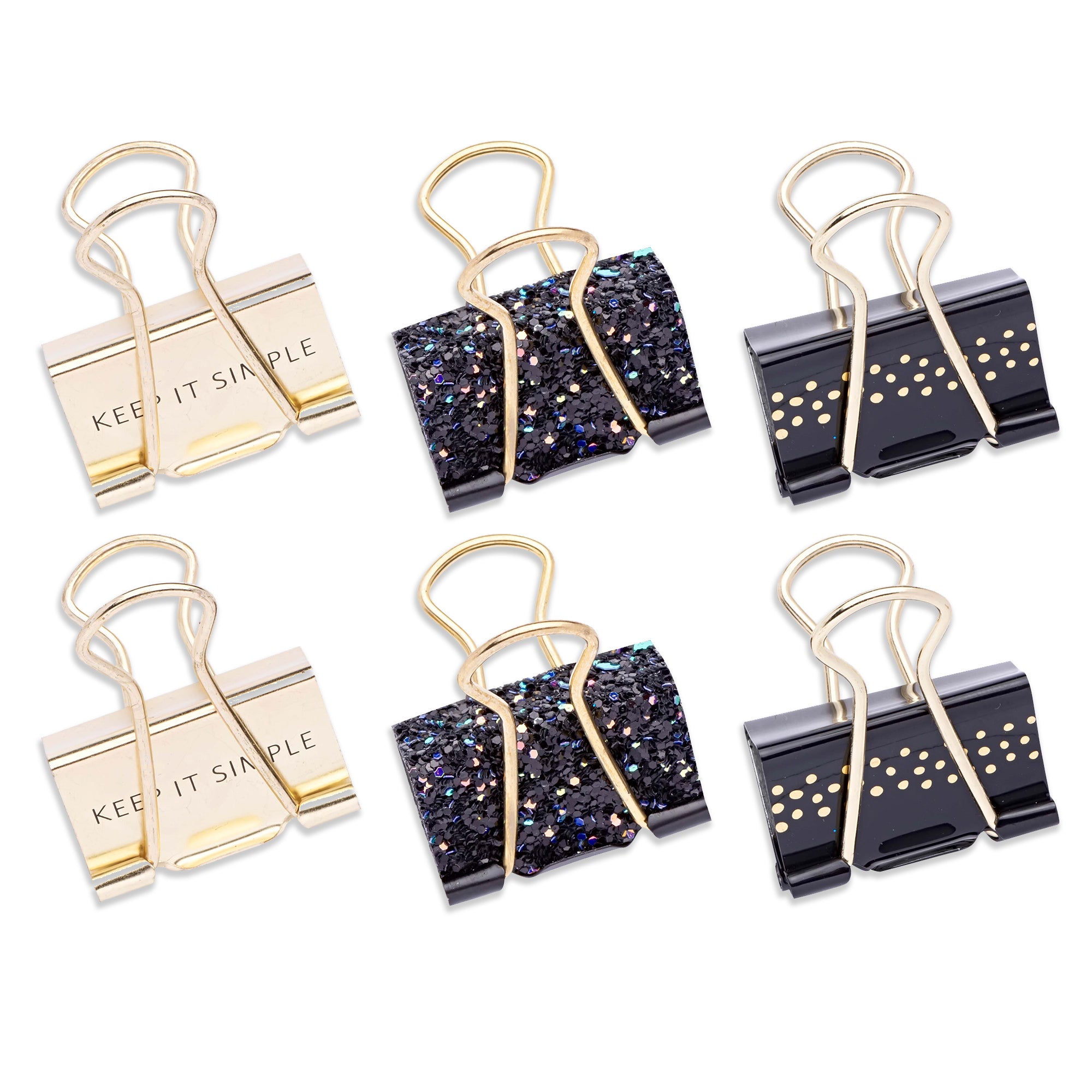 Binder Clip Especial Preto Night