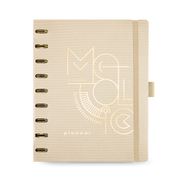 Planner Ultra Systemflex Gold – Linha Metallic
