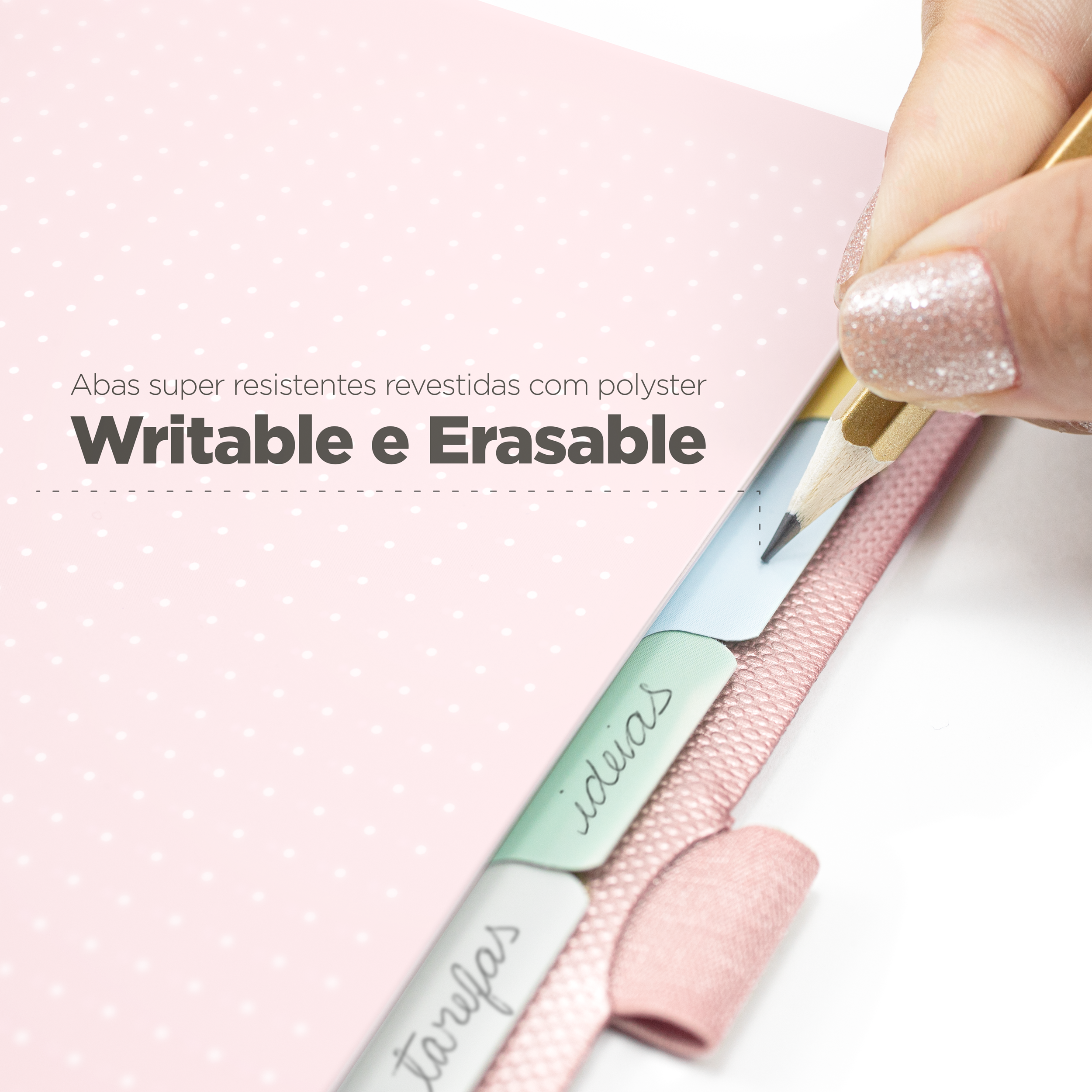Planner Ultra Systemflex Rose Gold – Linha Metallic