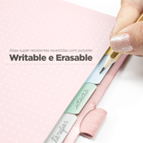 Planner Ultra Systemflex Rose Gold – Linha Metallic