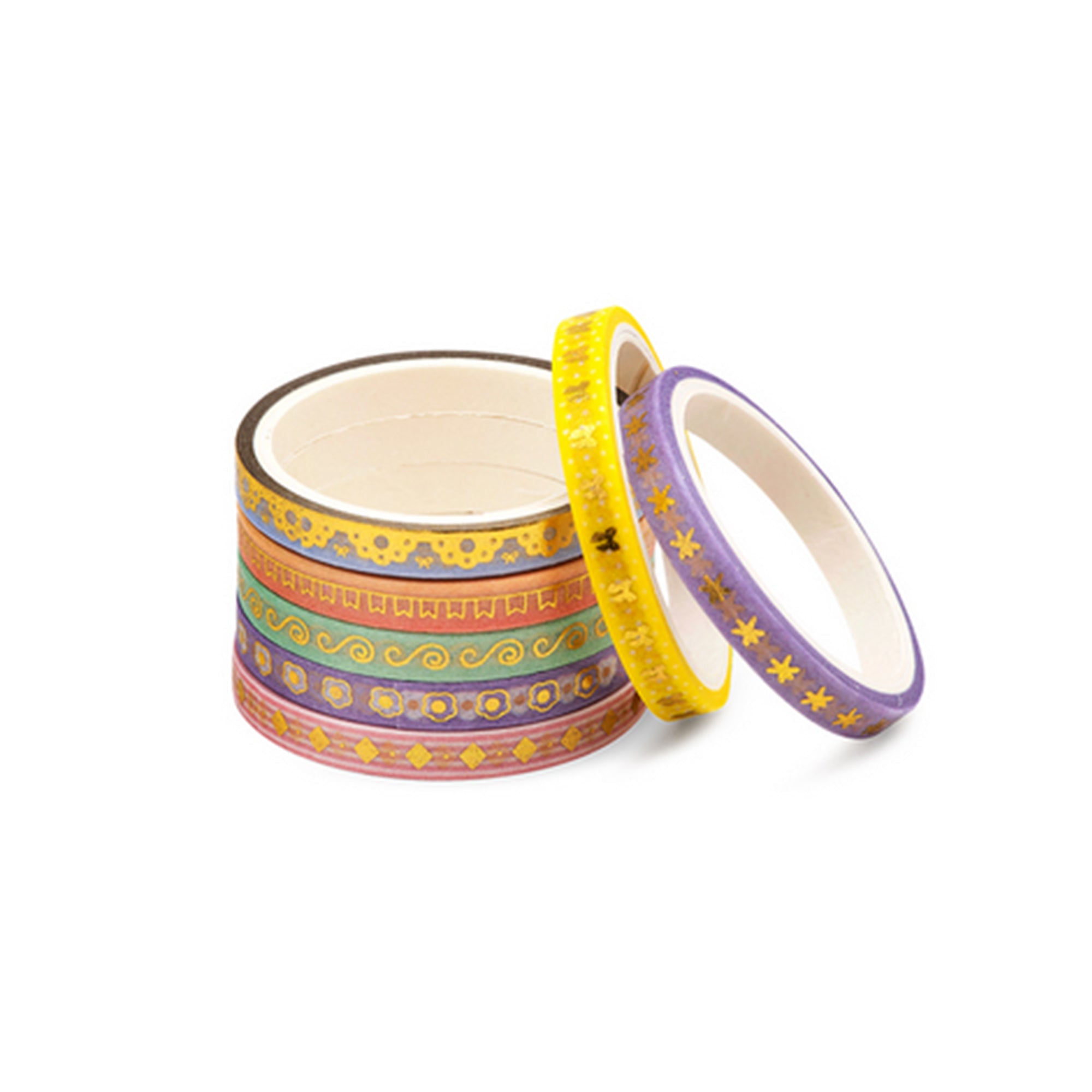 Washi Tapes Slim Soul – Linha Gold