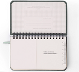 Agenda Planner Cicero 2027 Semanal Office Wire-o 15,5x9cm (Pocket) - Relicário Realeza Off White  