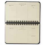 Agenda Planner Cicero 2027 Semanal Office Wire-o 15,5x9cm (Pocket) - Veredas Gelo 