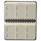 Agenda Planner Cicero 2027 Semanal Office Wire-o 15,5x9cm (Pocket) - Veredas Gelo 