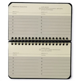 Agenda Planner Cicero 2027 Semanal Office Wire-o 15,5x9cm (Pocket) - Veredas Gelo 