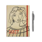 Agenda Planner Semanal 2027 15,5x21cm (M) - Di Cavalcante - Figura de Mulher