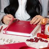 Caderno de Disco Caderno Inteligente Médio Capa Dura Bruna Tavares Cherry - Pautado e Liso