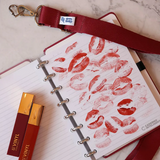 Caderno de Disco Caderno Inteligente Médio Capa Dura Bruna Tavares Cherry - Pautado e Liso