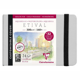 Bloco Aquarela Etival 300 gr - 10 x 15 cm