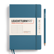 Caderno  Leuchtturm1917 (A5) Capa Dura Azul Pedra - Pontilhado