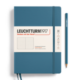 Caderno  Leuchtturm1917 (A5) Capa Dura Azul Pedra - Pontilhado