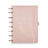 Planner Maxi Systemflex Rose Gold - Linha Metallic