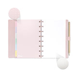Planner Maxi Systemflex Rose Gold - Linha Metallic