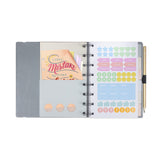 Planner Maxi Systemflex Titanium - Linha Metallic