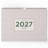 Calendário de Parede Cícero 2027 (A3) - Veredas Gelo