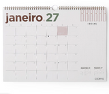 Calendário de Parede Cícero 2027 (A3) - Veredas Gelo