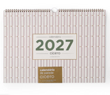 Calendário de Parede Cícero 2027 (A3) - Veredas Gelo