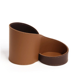 Porta Lápis e Clips Dual Color Caramelo e Marrom - Linha Montana