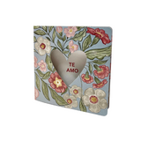 Cartão Te Amo - Linha Flora