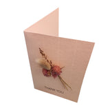 Cartões Romantic - Com Buquês de Flores Secas