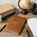 Caderno com Sobrecapa Caramelo - Linha Montana