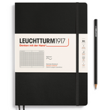 Caderno Leuchtturm1917 Composition (B5) Capa Dura Preto - Quadriculado