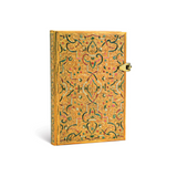 Paperblanks Gold Inlay Capa Dura Mini  - Pautado