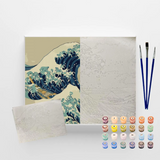 Kit Sinoart Tela de Pintura Numerada - Grande Onda