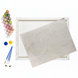 Kit Sinoart Tela de Pintura Numerada - Grande Onda