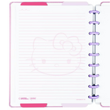 Caderno de Disco Caderno Inteligente Médio Capa Dura Hello Kitty - Pautado e Liso