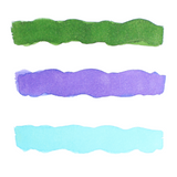 Kit Escritura Sinoart - Cores Ocean Blue, Forest e Blue