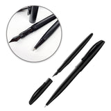 Estojo com Canetas Tinteiro e Esferográfica Jazz Carbon Pelikan - Limited Edition