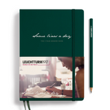 Diário de 5 Anos Leuchtturm1917 - Some Lines a Day (A5) Capa Dura Verde Floresta
