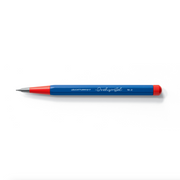 Lapiseira Drehgriffel Nr. 2 Bauhaus Edition - 0.7mm HB - Corpo Azul Royal / Vermelho