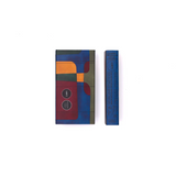Caixa de Fósforos Allumettes Slim - Mural Azul - Luciano Marta