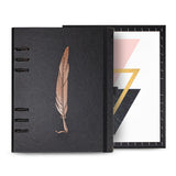 Planner Fichário Pena A5 - Linha Noir