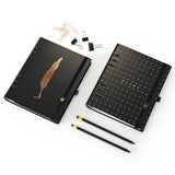 Planner Fichário Pena A5 - Linha Noir